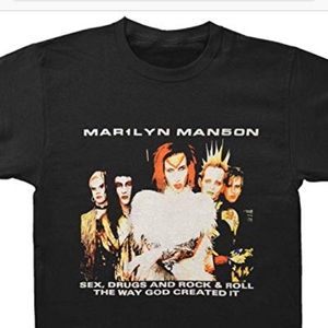 Marilyn Manson small shirt from Hot Topic
